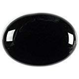 Aditya Corporation 7.25 Ratti Black Sulemani Hakik Gemstone for Akkik Stone for Rahu Ketu Effects